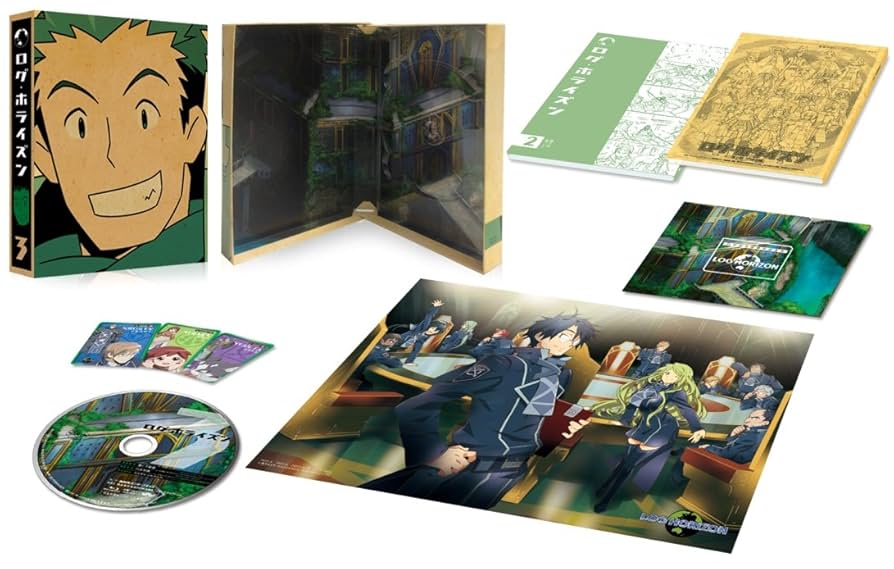 ログ・ホライズン 円卓崩壊 3rdシリーズ 3期 DVD 全3巻 全巻 ログ・ホライズン 円卓崩壊 | 宅配DVDレンタルのTSUTAYA DISCAS